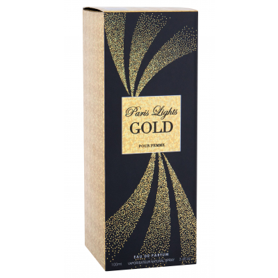 Mirage Brands Paris Lights Gold Parfumovaná voda pre ženy 100 ml