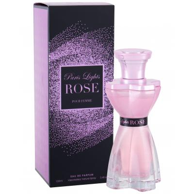 Mirage Brands Paris Lights Rose Parfumovaná voda pre ženy 100 ml