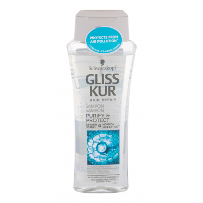 Schwarzkopf Gliss Purify &amp; Protect Šampón pre ženy 250 ml