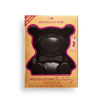I Heart Revolution Teddy Bear Očný tieň pre ženy 14,4 g Odtieň Jett