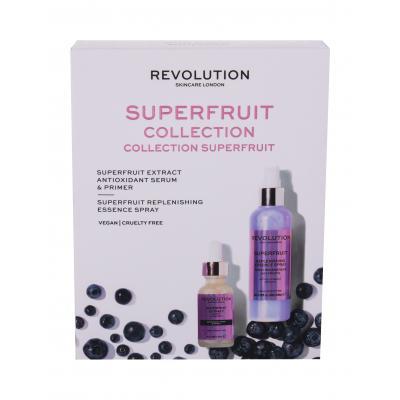 Revolution Skincare Superfruit Extract Collection Darčeková kazeta pleťové sérum 30 ml + hydratačný pleťový sprej 100 ml