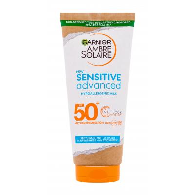 Garnier Ambre Solaire Sensitive Advanced Hypoallergenic Milk SPF50+ Opaľovací prípravok na telo 200 ml