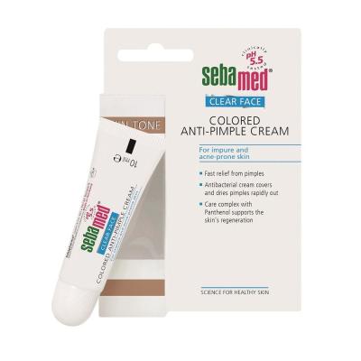 SebaMed Clear Face Colored Anti-Pimple Cream Lokálna starostlivosť pre ženy 10 ml