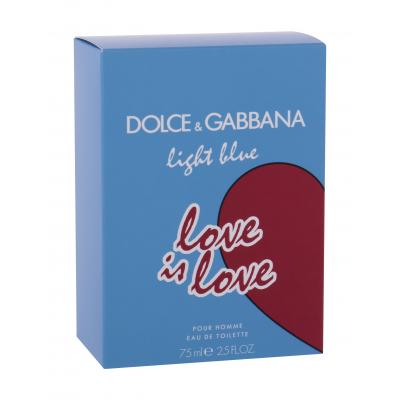 Dolce&amp;Gabbana Light Blue Love Is Love Toaletná voda pre mužov 75 ml
