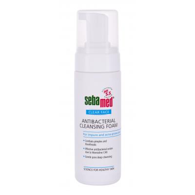 SebaMed Clear Face Antibacterial Čistiaca pena pre ženy 150 ml