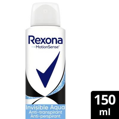 Rexona MotionSense Invisible Aqua 48h Antiperspirant pre ženy 150 ml