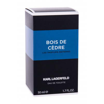 Karl Lagerfeld Les Parfums Matières Bois de Cedre Toaletná voda pre mužov 50 ml