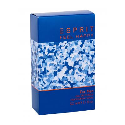 Esprit Feel Happy For Men Toaletná voda pre mužov 50 ml