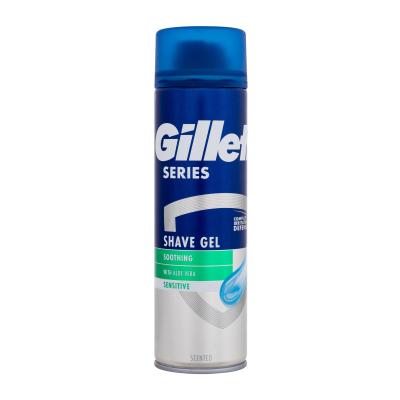 Gillette Series Sensitive Gél na holenie pre mužov 200 ml