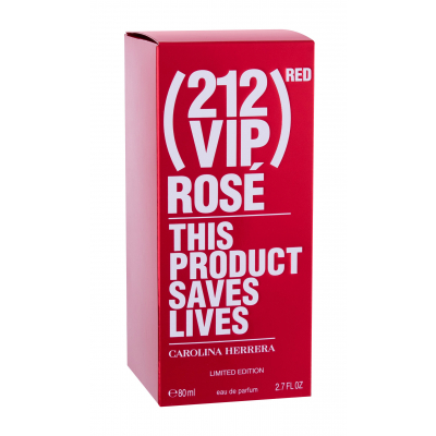 Carolina Herrera 212 VIP Rose Red Limited Edition Parfumovaná voda pre ženy 80 ml