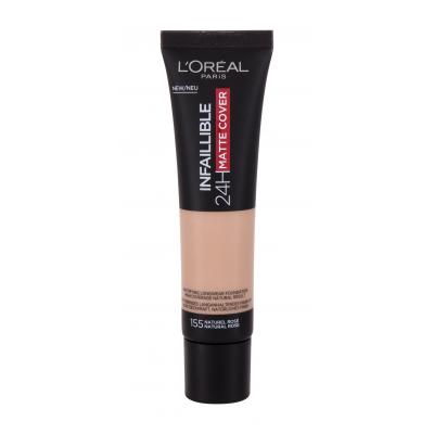 L'Oréal Paris Infaillible 32H Matte Cover SPF25 Make-up pre ženy 30 ml Odtieň 155