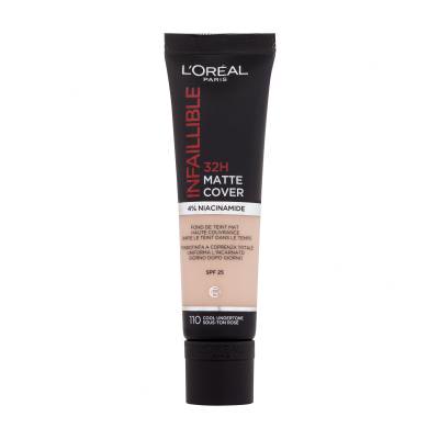 L'Oréal Paris Infaillible 32H Matte Cover SPF25 Make-up pre ženy 30 ml Odtieň 110