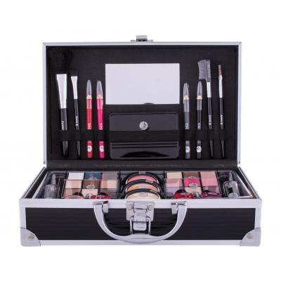 2K Fabulous Beauty Train Case Black Dekoratívna kazeta pre ženy 66,9 g
