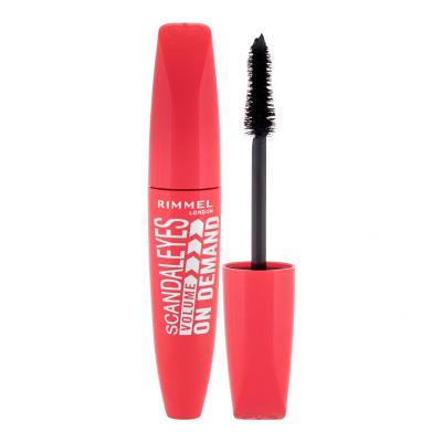 Rimmel London Scandaleyes Volume On Demand Špirála pre ženy 12 ml Odtieň 001 Black