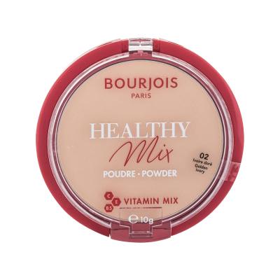 BOURJOIS Paris Healthy Mix Púder pre ženy 10 g Odtieň 02 Golden Ivory