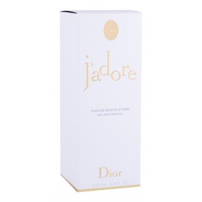 Christian Dior J&#039;adore Sprchovací olej pre ženy 200 ml poškodená krabička