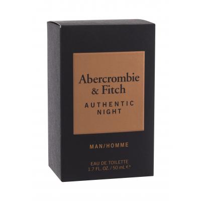 Abercrombie &amp; Fitch Authentic Night Toaletná voda pre mužov 50 ml