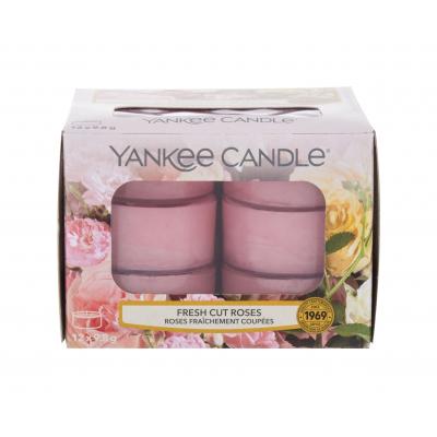 Yankee Candle Fresh Cut Roses Vonná sviečka 117,6 g