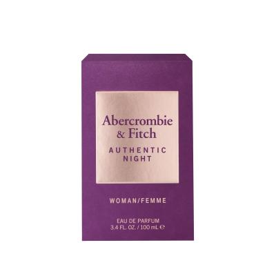 Abercrombie &amp; Fitch Authentic Night Parfumovaná voda pre ženy 100 ml