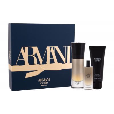 Giorgio Armani Code Absolu Darčeková kazeta parfumovaná voda 60 ml + sprchovací gél 75 ml + parfumovaná voda 15 ml
