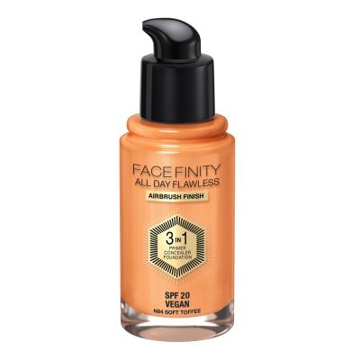 Max Factor Facefinity All Day Flawless SPF20 Make-up pre ženy 30 ml Odtieň N84 Soft Toffee