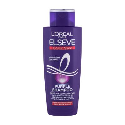 L'Oréal Paris Elseve Color-Vive Purple Shampoo Šampón pre ženy 200 ml