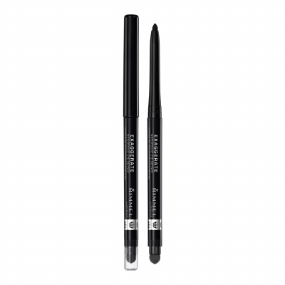 Rimmel London Exaggerate Ceruzka na oči pre ženy 0,28 g Odtieň 262 Blackest Black