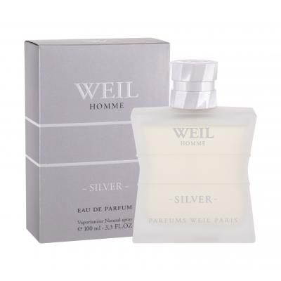 WEIL Homme Silver Parfumovaná voda pre mužov 100 ml