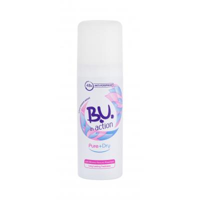 B.U. In Action Pure+Dry Dezodorant pre ženy 50 ml