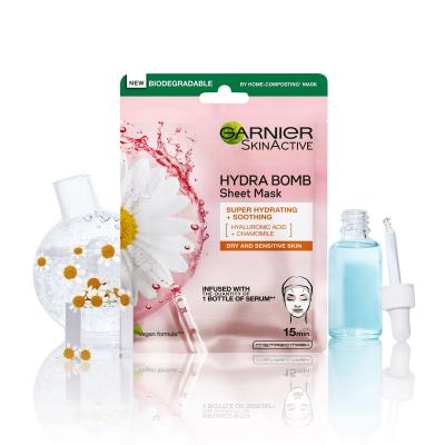 Garnier Skin Naturals Moisture + Comfort Pleťová maska pre ženy 1 ks