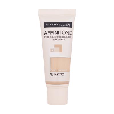Maybelline Affinitone Make-up pre ženy 30 ml Odtieň 03 Light Sand Beige