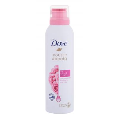 Dove Shower Mousse Rose Oil Sprchovacia pena pre ženy 200 ml