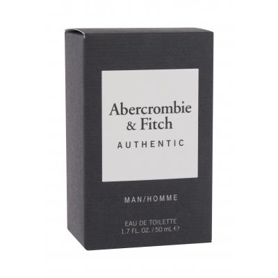 Abercrombie &amp; Fitch Authentic Toaletná voda pre mužov 50 ml poškodená krabička