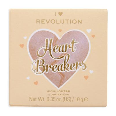 I Heart Revolution Heartbreakers Rozjasňovač pre ženy 10 g Odtieň Divine