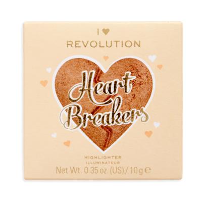 I Heart Revolution Heartbreakers Rozjasňovač pre ženy 10 g Odtieň Graceful