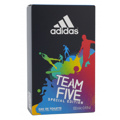 Adidas Team Five Toaletná voda pre mužov 100 ml poškodená krabička