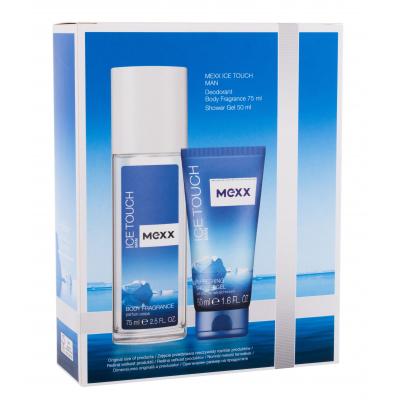 Mexx Ice Touch Darčeková kazeta dezodorant 75 ml + sprchovací gél 50 ml