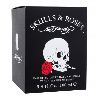 Christian Audigier Ed Hardy Skulls &amp; Roses Toaletná voda pre mužov 100 ml