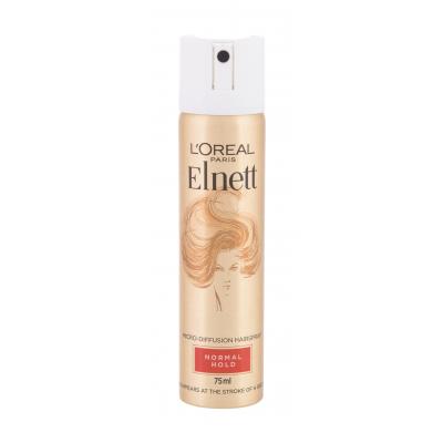 L'Oréal Paris Elnett Normal Hold Micro-Diffusion Lak na vlasy pre ženy 75 ml