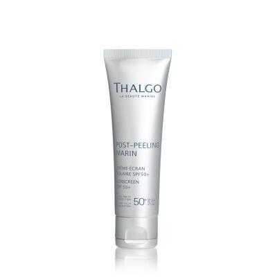 Thalgo Post-Peeling Marin Sunscreen SPF50+ Opaľovací prípravok na tvár pre ženy 50 ml