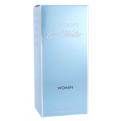 Davidoff Cool Water Telové mlieko pre ženy 150 ml poškodená krabička