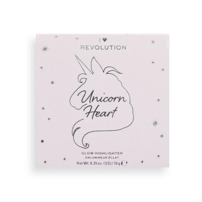 I Heart Revolution Unicorn Heart Glow Rozjasňovač pre ženy 10 g