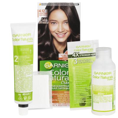 Garnier Color Naturals Créme Farba na vlasy pre ženy 40 ml Odtieň 4,12 Icy Brown