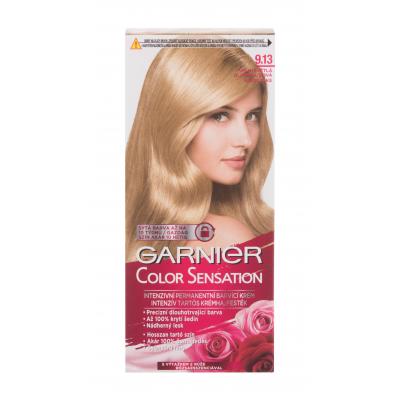 Garnier Color Sensation Farba na vlasy pre ženy 40 ml Odtieň 9.13 Cristal Beige Blond