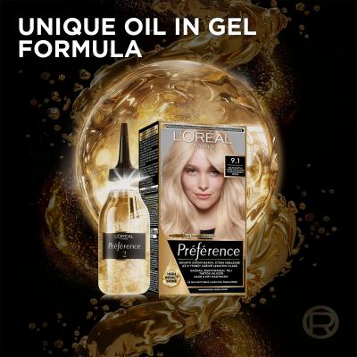 L&#039;Oréal Paris Préférence Farba na vlasy pre ženy 60 ml Odtieň 10,21 Stockholm