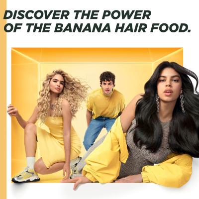 Garnier Fructis Hair Food Banana Nourishing Shampoo Šampón pre ženy 350 ml