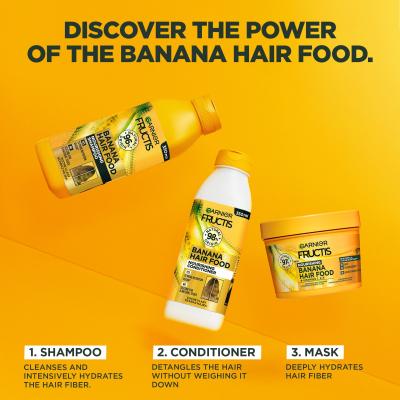 Garnier Fructis Hair Food Banana Nourishing Conditioner Kondicionér pre ženy 350 ml