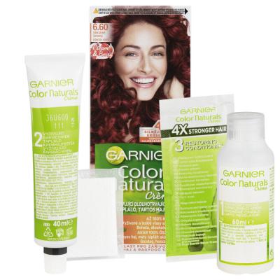 Garnier Color Naturals Créme Farba na vlasy pre ženy 40 ml Odtieň 660 Fiery Pure Red