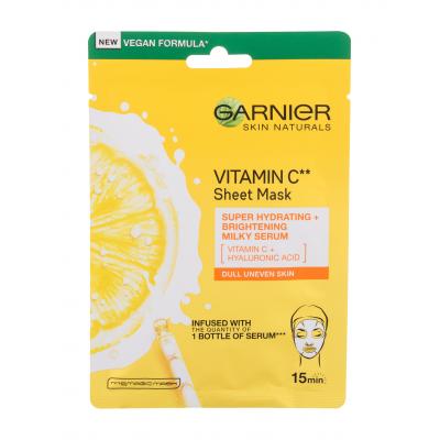 Garnier Skin Naturals Vitamin C Sheet Mask Pleťová maska pre ženy 1 ks