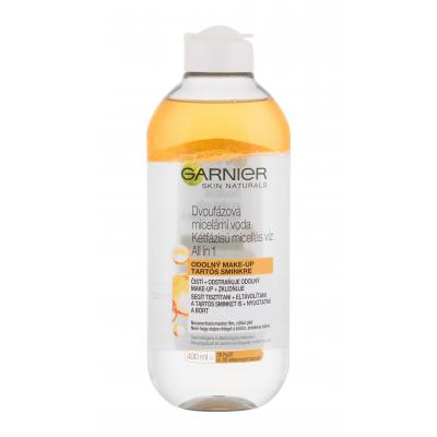 Garnier Skin Naturals Two-Phase Micellar Water All In One Micelárna voda pre ženy 400 ml